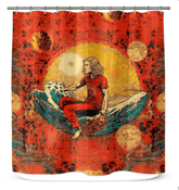 Surfing Elation Shower Curtain - Beyond T-shirts